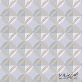 Флизелиновые обои арт.M4 011, коллекция Modern, производства Milassa с геометрическим рисунком